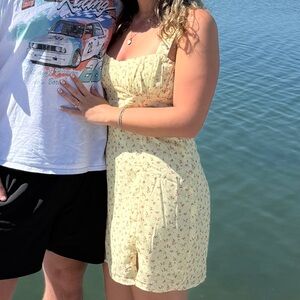 Yellow Princess polly dress